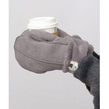 スカンジナビアンフォレスト(SCANDINAVIAN FOREST)のフェイクムートン フラップ ミトングローブ