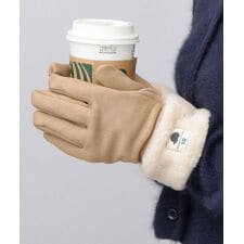 スカンジナビアンフォレスト(SCANDINAVIAN FOREST)のフェイクムートン 5本指 グローブ 手袋