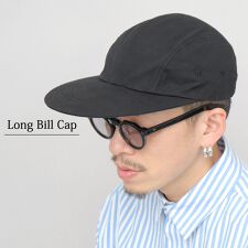 つば長 ロングビル キャップ