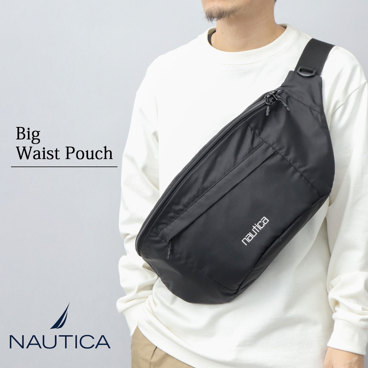 トッカ　ボディーバッグ ネイビー ウエストポーチ tocca 斜め掛け 撥水 撥水】RIBBON KNOT BODY BAG ボディバッグ / TOCCA