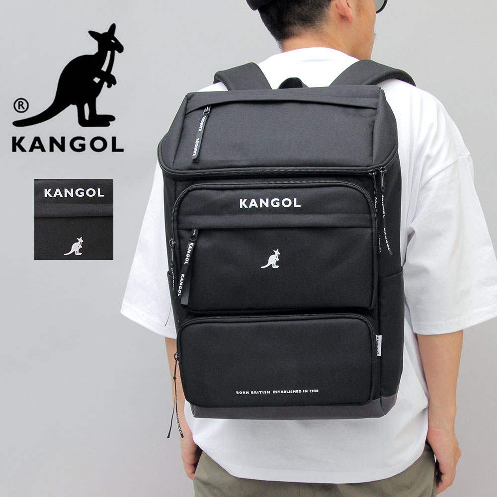 バックパック リュック リュックサック スクエア型 ボックス型 大容量 A4 通勤 通学 学生 | カンゴール(KANGOL) | マルイウェブチャネル