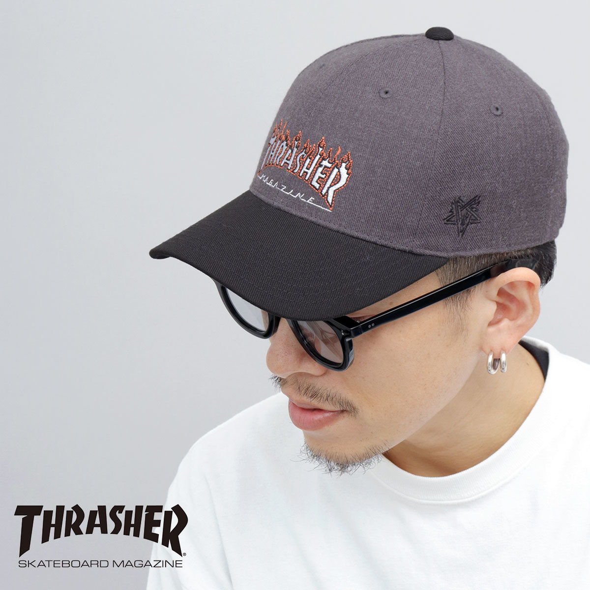 ローキャップ ロゴ 刺繍