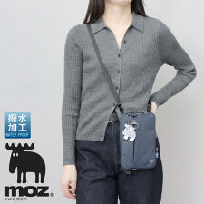 軽量 撥水 ポリエステル 縦横 2WAY スマホショルダーバッグ