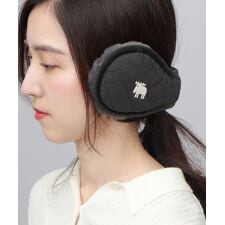 モズ(moz)のピーチスキン キルト バックアーム イヤーマフ 耳当て