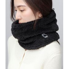 モズ(moz)のもこもこ ファーフリース ボアネックウォーマー