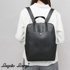 かるいかばん レザー調 PC収納リュック A4・13インチPC収納対応