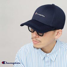 ロングビル パフメッシュキャップ つば長 深め