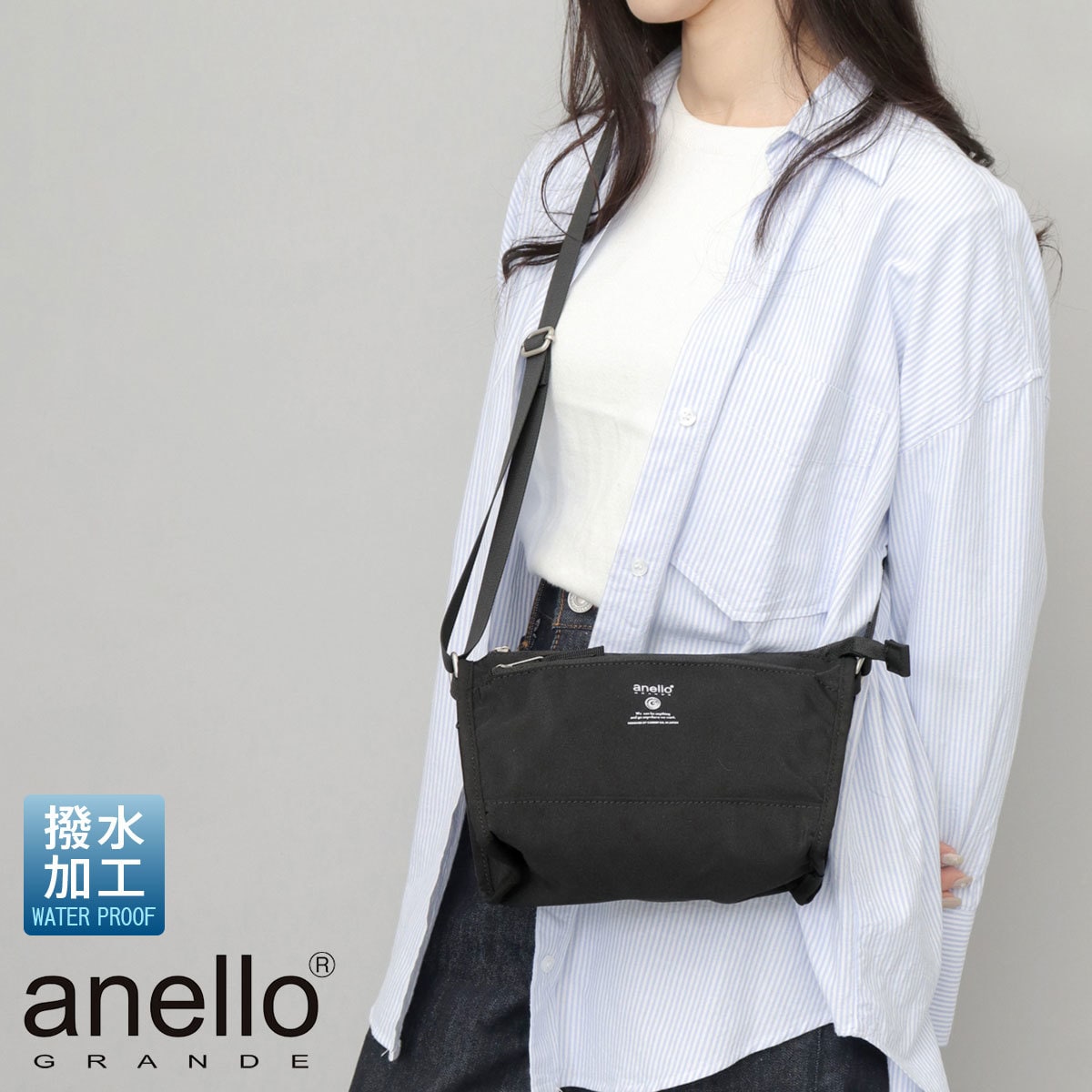 [�}���C]�V�����_�[�o�b�O ���f�B�[�X �o�b�O �΂߂��� ������ �~�j�o�b�O �V���v�� �������H ������/�A�l�� �O�����f�ianello GRANDE�j �_�[�N�u���b�N