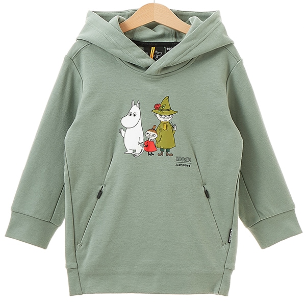 [}C]Moomin UNALASKA CHILD/ACXs[NiICEPEAKj 519 LIGHT GREEN