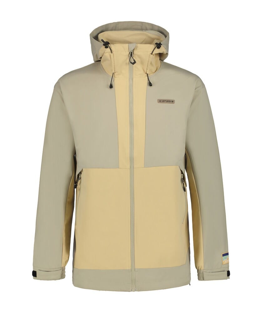 ICEPEAKアウトドアウェア 紫×黄 フード付き ICEPEAKアウトドアウェア