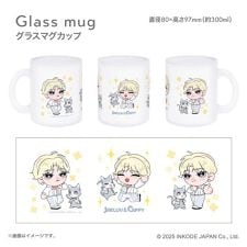 コムズ(COMS)の【JAELUV&CAPPY】グラスマグカップ