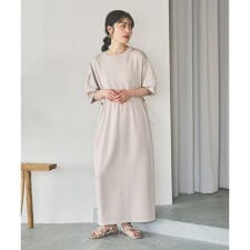★再入荷【mil (ミル)】ドロストスウェットワンピース【低身長・小柄】