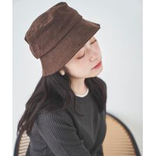 ミル(mil)の【mil (ミル)】コーデュロイ バケットハット バケハ