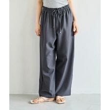 ★再入荷・新色登場♪【mil (ミル)】【UVケア・接触冷感】リラックスワイドパンツ