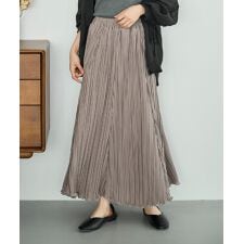 【mil (ミル)】 細プリーツ マーメイドスカート