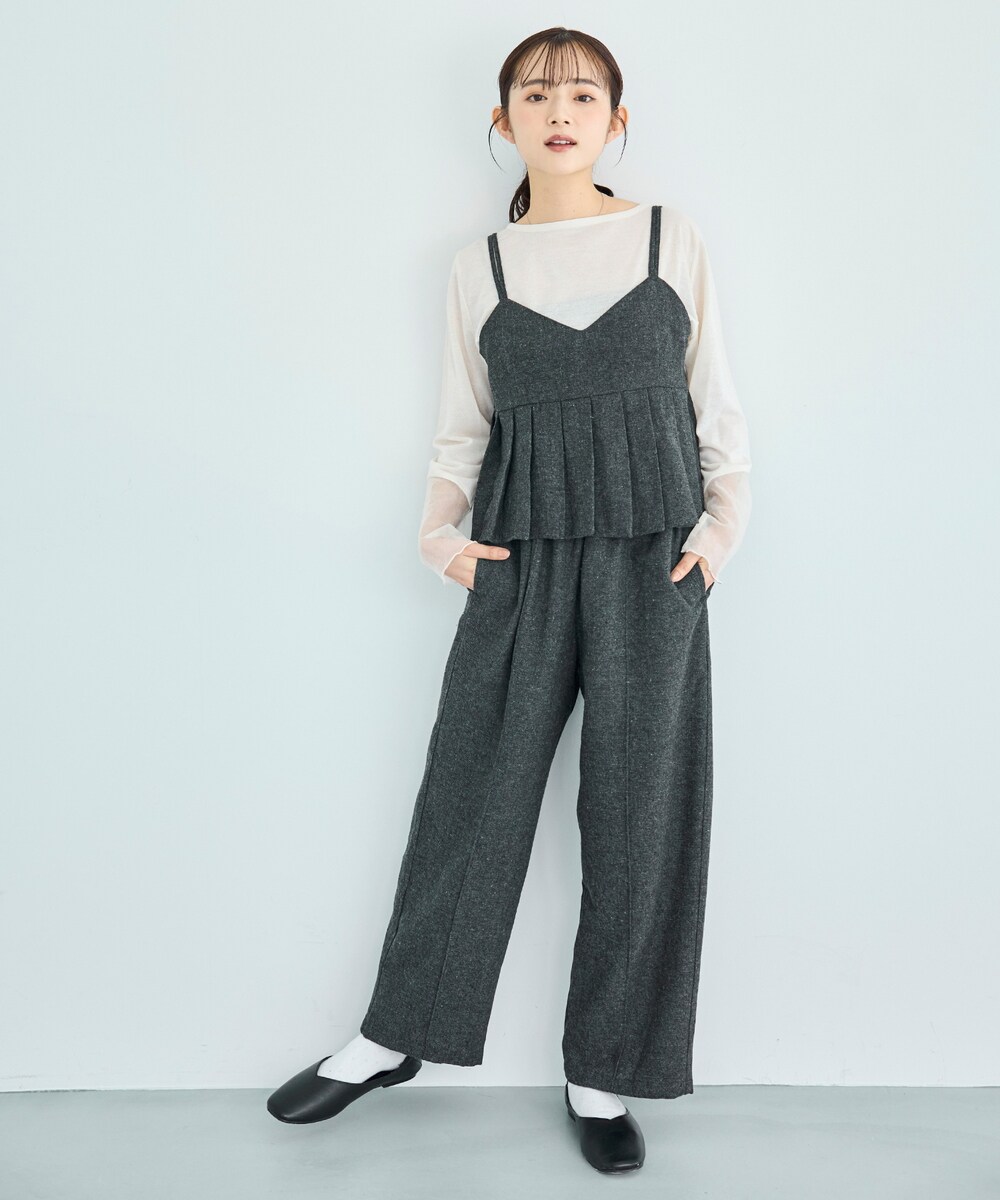 ブラックスキニーサロペット | マルイウェブチャネル