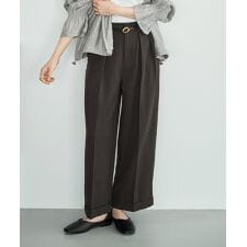 【mil (ミル)】新色登場♪  ダブルタックパンツ  【セットアップ対応】