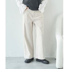 ミル(mil)の【mil (ミル)】コーデュロイセミワイドパンツ