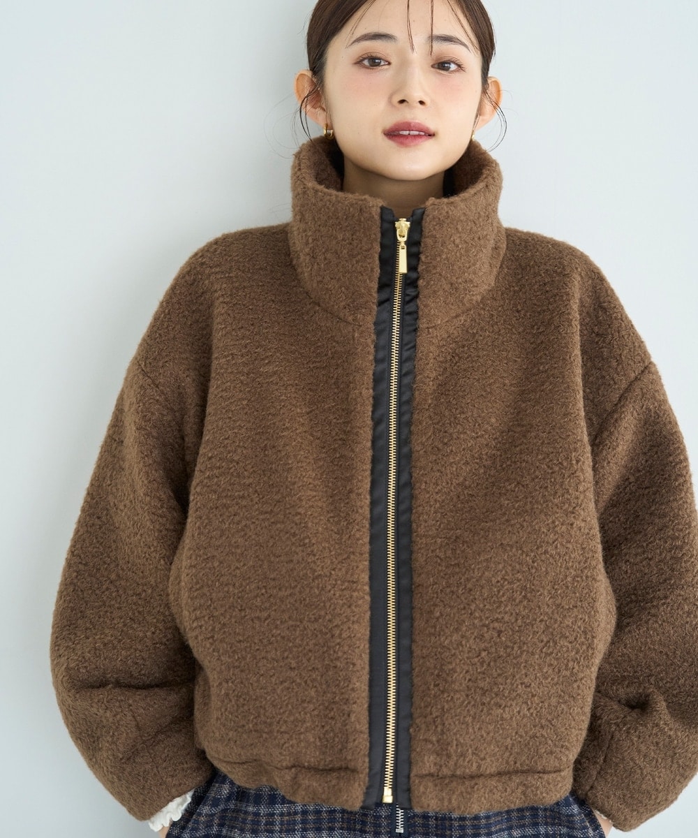 メゾンミル　maisonmill ボアブルゾン mil (ミル)】カーリーボアブルゾン | ミル(mil) | マルイウェブチャネル