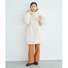 ミル(mil)の【mil (ミル)】キルティング 中綿 ミドルコート