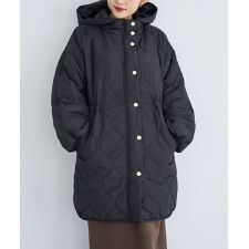 【mil (ミル)】キルティング 中綿 ミドルコート