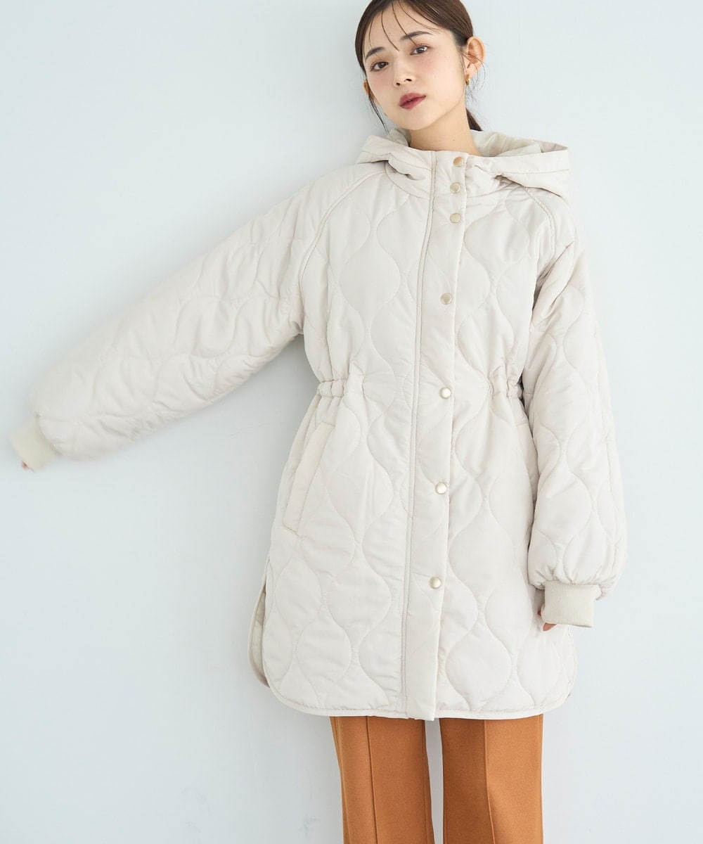 mil (ミル)】キルティング 中綿 ミドルコート | ミル(mil) | マルイ