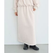 ミル(mil)の【mil (ミル)】裏起毛スウェットナロースカート【セットアップ対応】