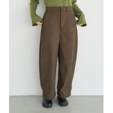 ミル(mil)の【mil (ミル)】裏地あったか カーブパンツ 【新色追加・再生産】