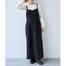 【mil (ミル)】 ツイード キャミワンピース