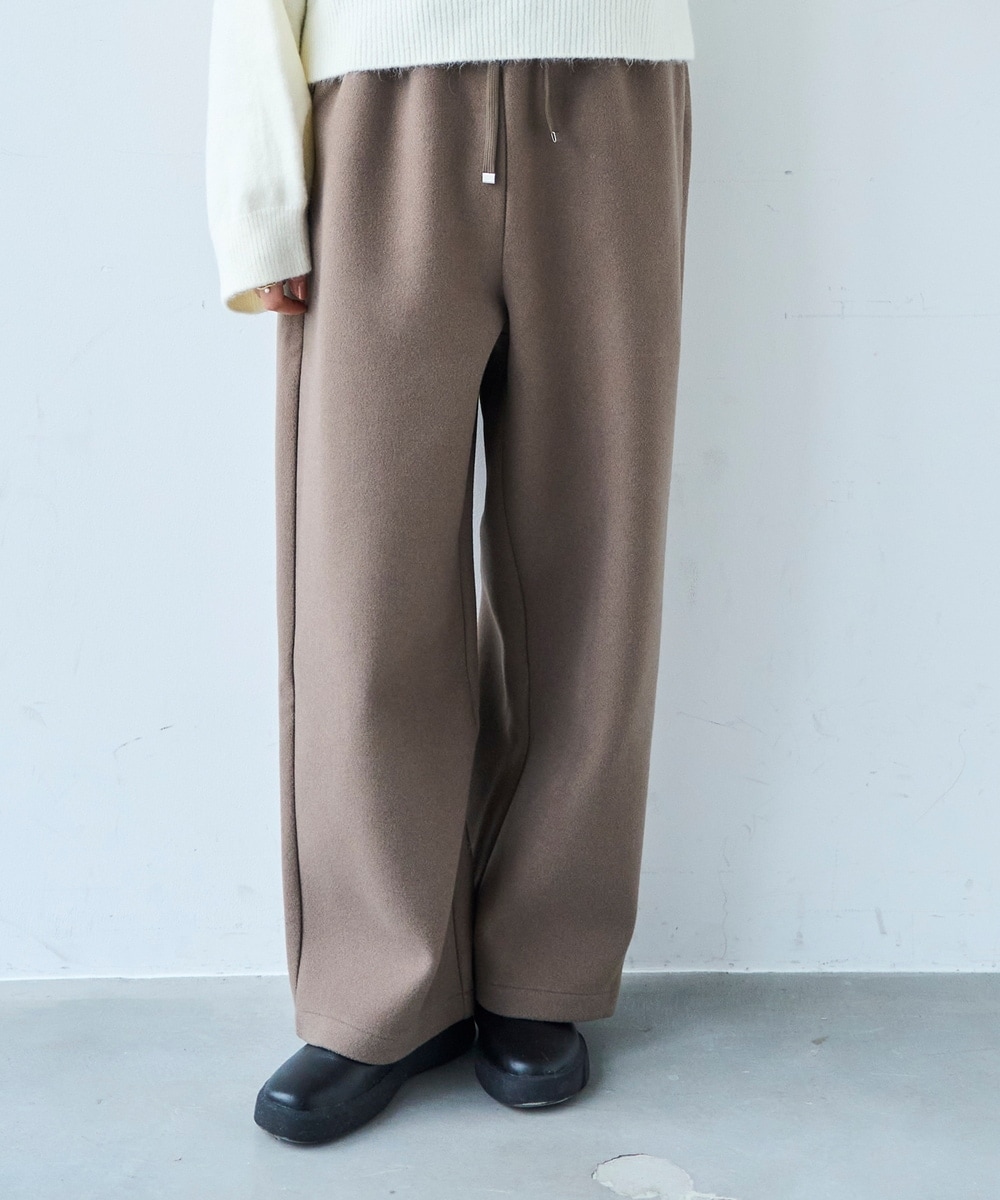 (美品)SLOBE IENA ウールコンボアスタンドコクーンブルゾン裏地あり ウールコンボアスタンドコクーンブルゾン（その他ブルゾン／アウター