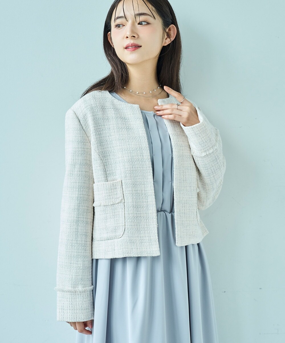 GIOLICAツイードBIGジャケット | ジャーナルスタンダード レサージュ