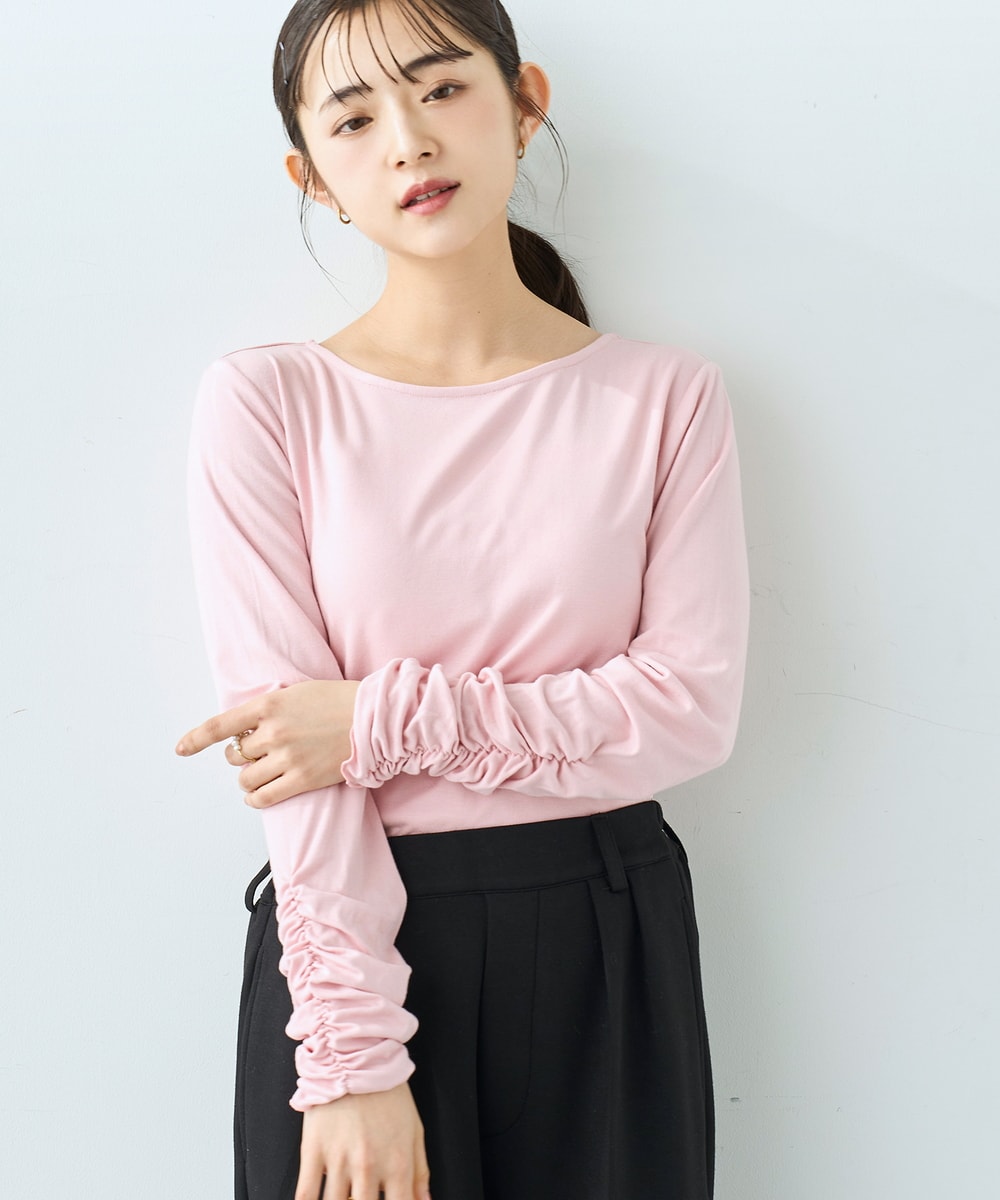 mil (ミル)】袖口シャーリング デザイントップス | ミル(mil) | マルイ