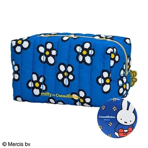 miffy キルティングポーチ&ミラーセット＜限定＞ | コスメ