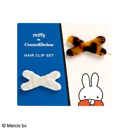Cosme Kitchen】＜miffy＞アセテートヘアクリップセット | コスメ
