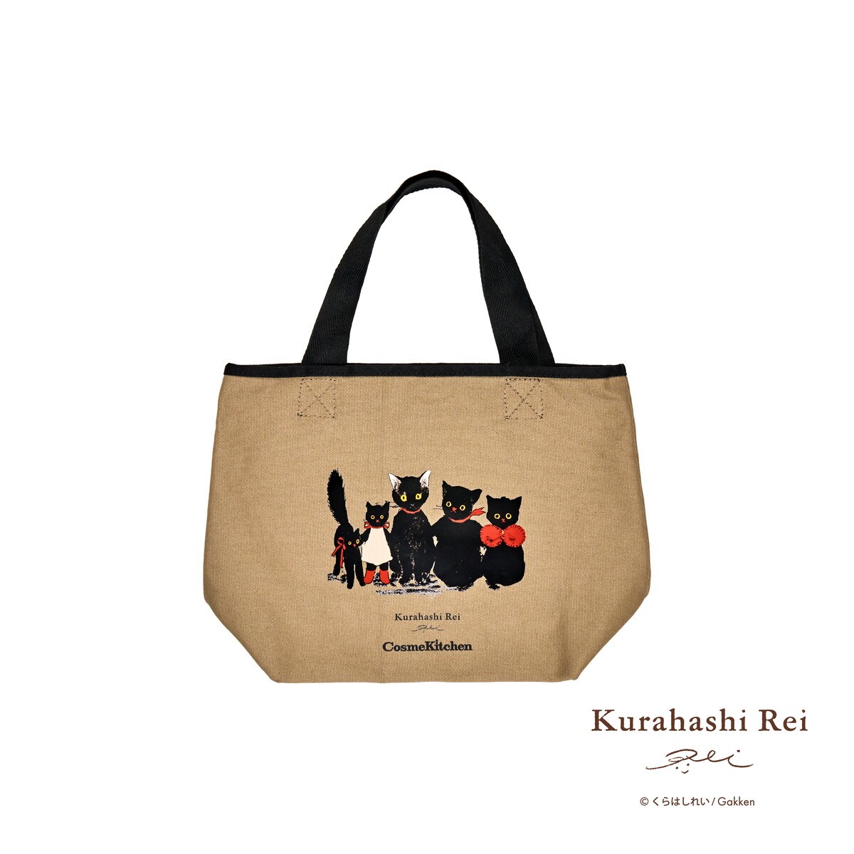 FEILER】＜Kurahashi Rei＞くろねこのなかのくろねこ RED | フェイラー