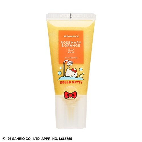 AROMATICA】＜HELLO KITTY＞ローズマリー＆オレンジスカルプ スクラブ