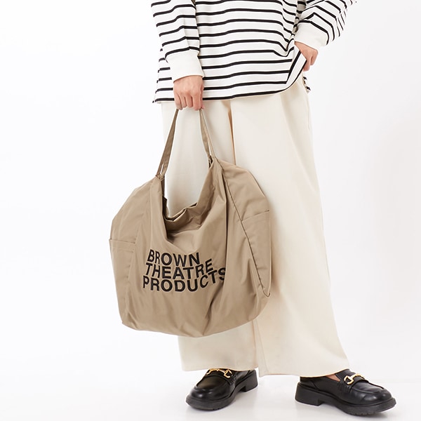 [�}���C]�T���� �h �����@�� BROWN THEATRE PRODUCTS ���S�h�J 2way�g�[�g/�T���� �h �����@���iSALON de RUBAN�j �x�[�W��