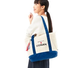 【Detective Conan/名探偵コナン】 キャンバス刺繍トートバッグ