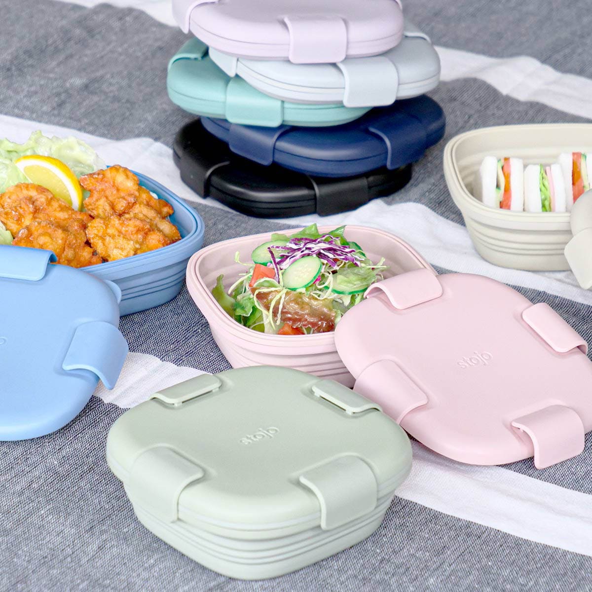 弁当箱 3段 通販 重箱 三段 フレンズランチ 3段セット お重