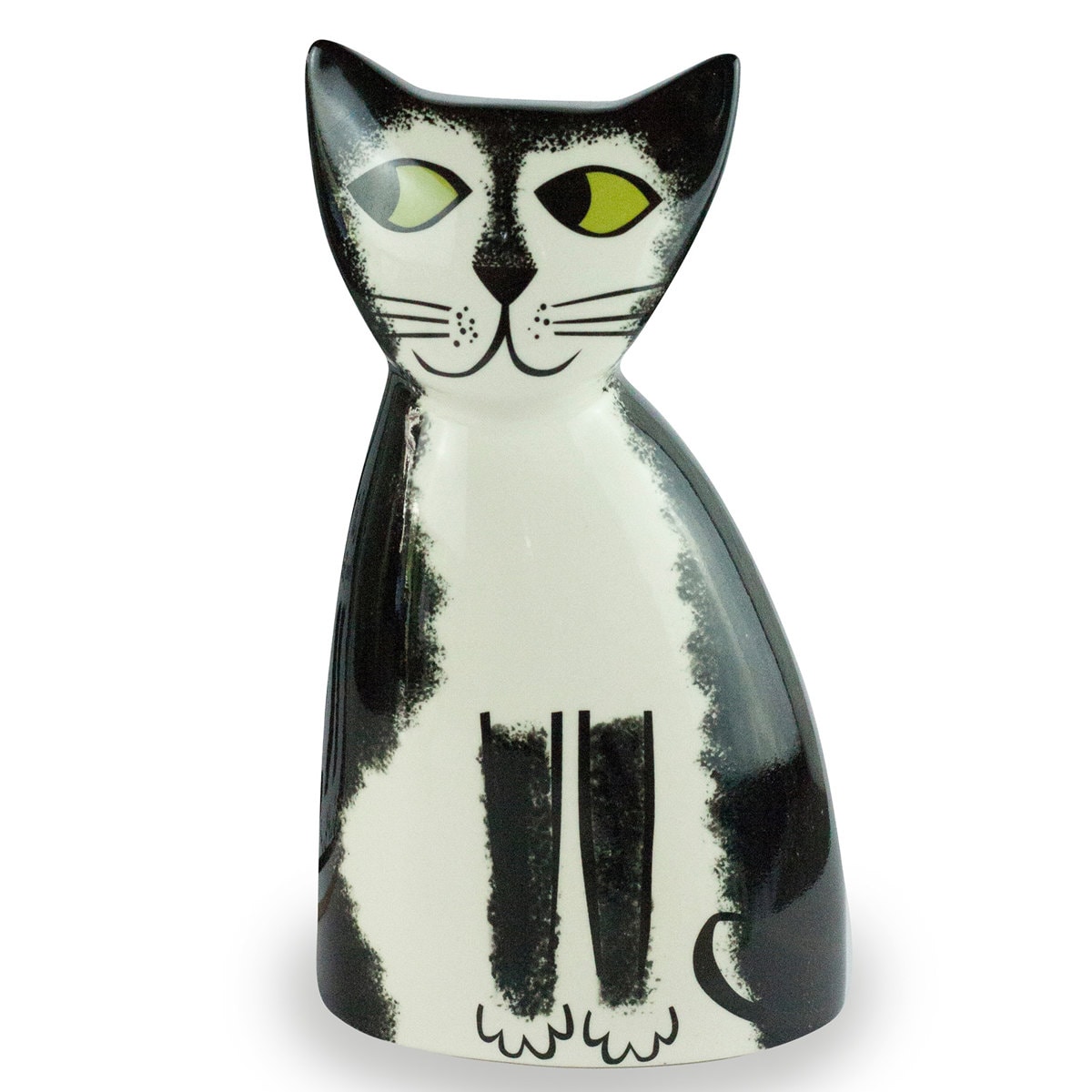 [}C]Hannah Turner  Money box Cat lR /ni^[i[iHannah Turnerj BLACKxWHITE