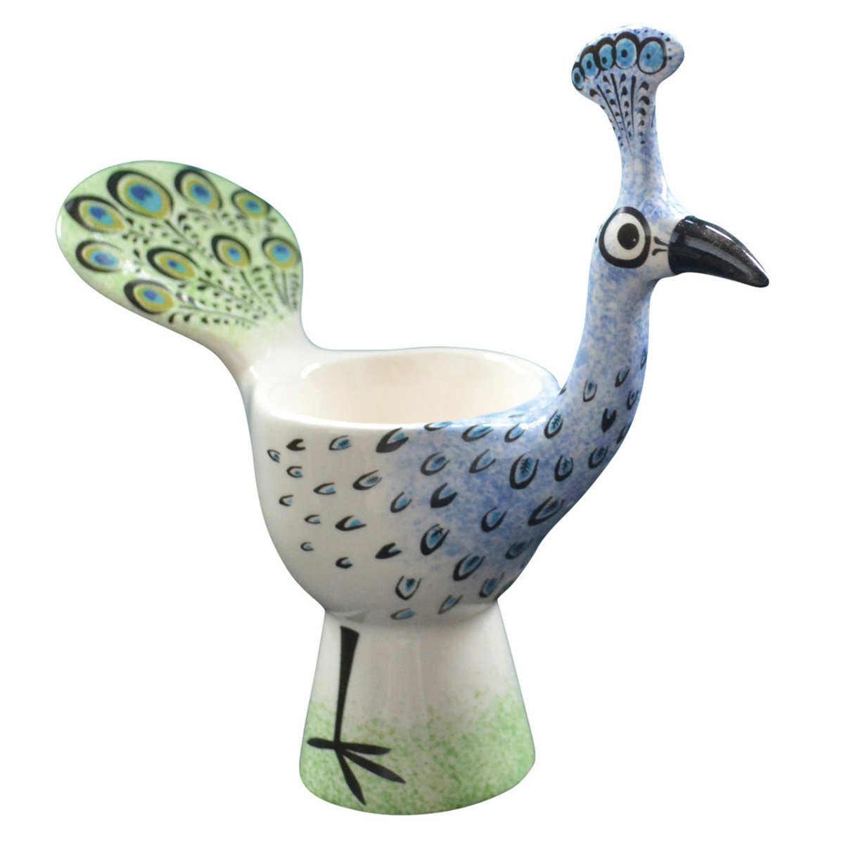 [}C]Hannah Turner GbOJbv Egg cups /ni^[i[iHannah Turnerj Peacock
