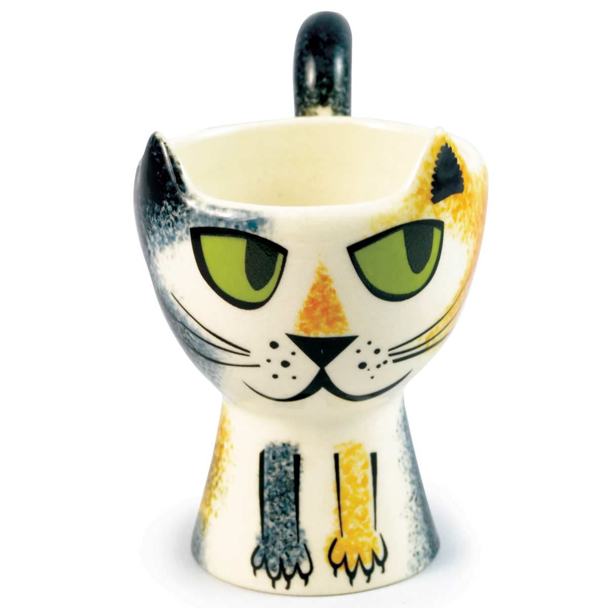 [}C]Hannah Turner GbOJbv Egg cups Cat lR /ni^[i[iHannah Turnerj TORTOISESHELL