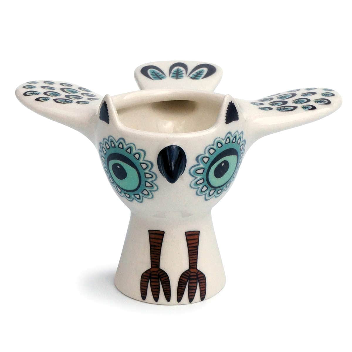 [}C]Hannah Turner GbOJbv Egg cups Owl tNE /ni^[i[iHannah Turnerj GREEN