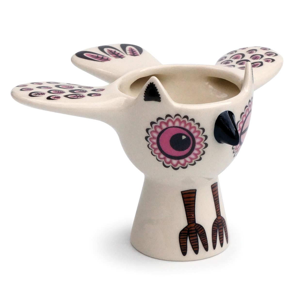 [}C]Hannah Turner GbOJbv Egg cups Owl tNE /ni^[i[iHannah Turnerj PINK
