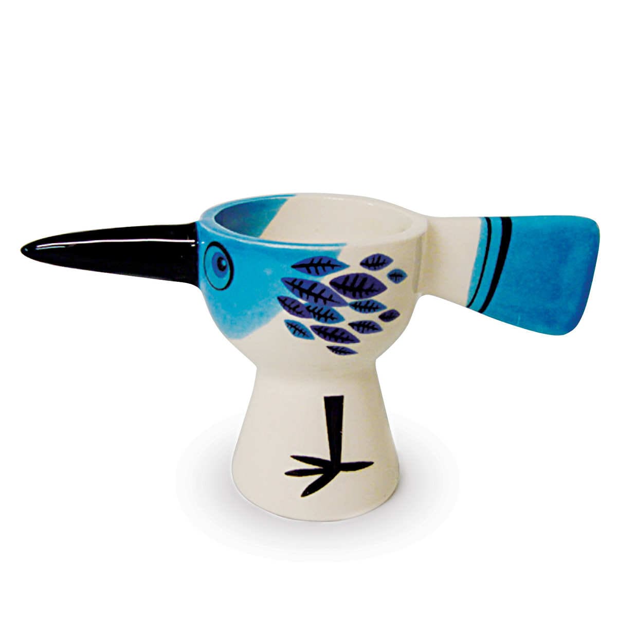 [}C]Hannah Turner GbOJbv Egg cups Birdy  /ni^[i[iHannah Turnerj BLUE