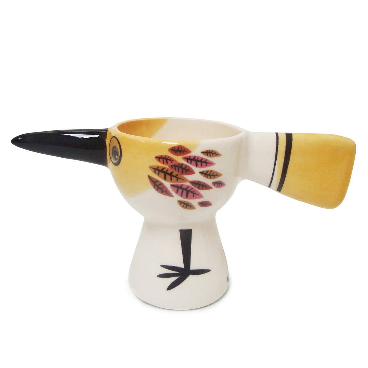 [}C]Hannah Turner GbOJbv Egg cups Birdy  /ni^[i[iHannah Turnerj YELLOW