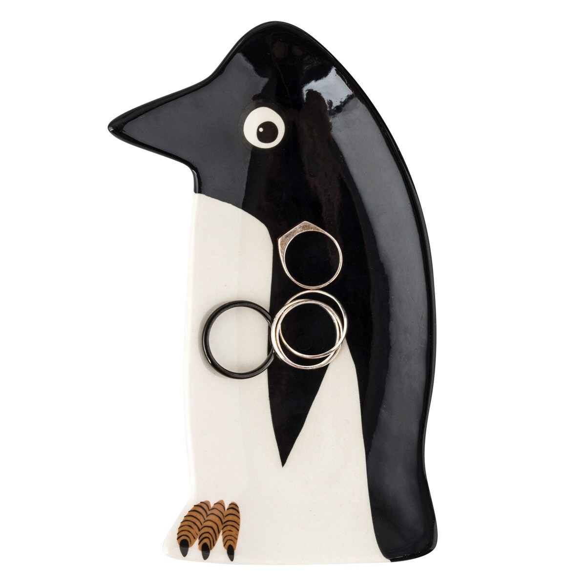 [}C]Hannah Turner gC Trinket Dish  /ni^[i[iHannah Turnerj Penguin
