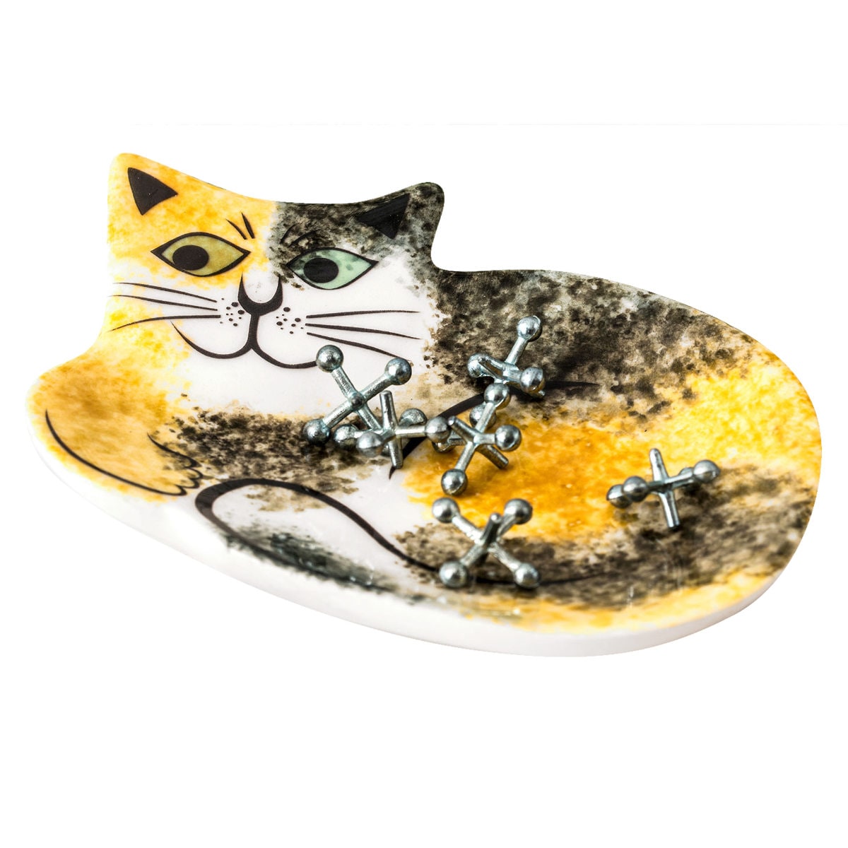 [}C]Hannah Turner gC Trinket Dish  /ni^[i[iHannah Turnerj TORTOISESHELL