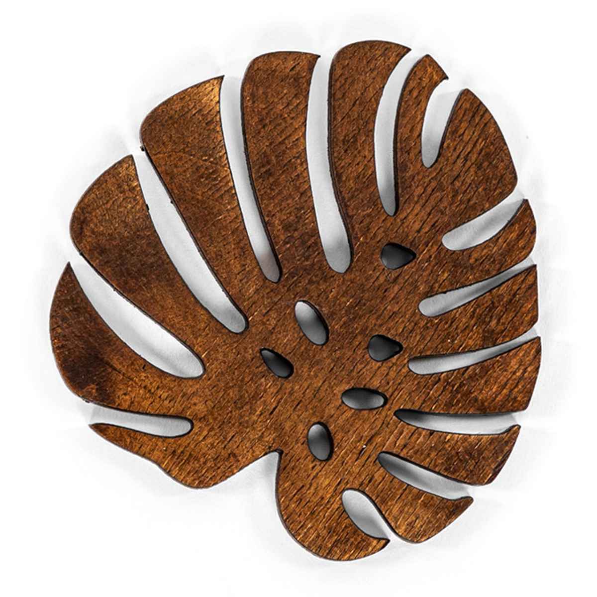 [}C]ZICZAC R[X^[ ؐ BIRCH Coaster Monstera /WbNUbNiZICZACj WENGE