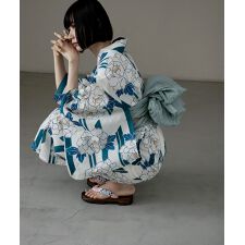 アサカ(asaka)のセパレート綿浴衣 2点セット